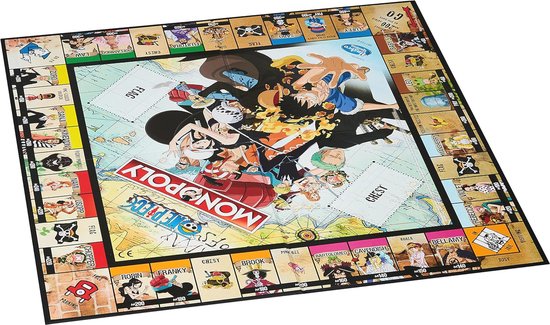 Monopoly Bordspel - One Piece Themaspel voor Gezellige Avonden