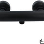 Luzzo® Douche Thermostaatkraan Rond 15cm - Douchekraan Zwart