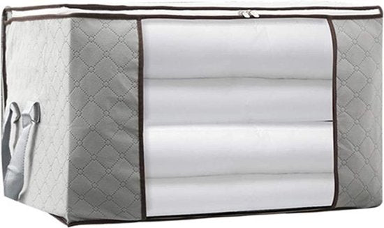 Hoogwaardige Opbergtas voor kleding – Organizer voor Dekbed – Opbergzak – Opberger voor Seizoenskleding – Zak om ruimte te besparen – Opslag voor dekbed en kleding – Bescherming voor Kleding – Oplossing voor Winterjassen