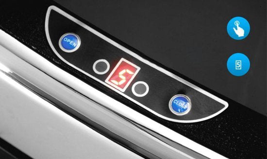 Clever Square sensor prullenbak - liter