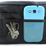 Handtas organizer - Bag in Bag - 11 ruime vakken - Zwart - 29 x 9 x 17 cm - Tasorganizer