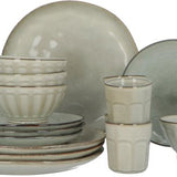 Servies 16 delig 4-persoons - Reactive Glaze