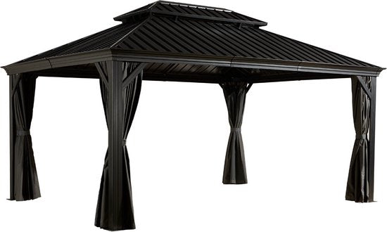 Sojag Paviljoen Pergola Messina 363x483x307 cm - Antraciet