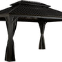 Sojag Paviljoen Pergola Messina 363x483x307 cm - Antraciet