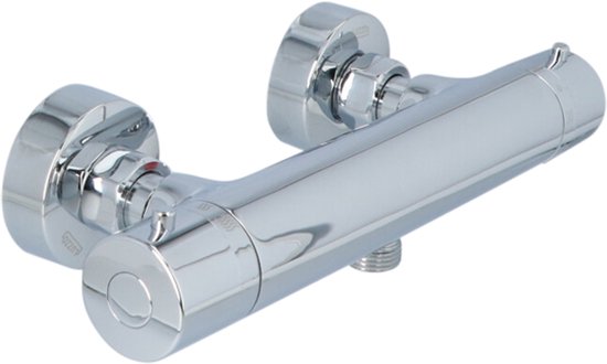 Luzzo® Douche Thermostaatkraan Rond - Chroom