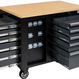 FEISTOS Hektor Mobiele werkbank - 114x73x89 cm - Zwart