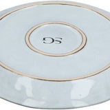 Aardewerk Servies Flower Beige 6 persoons 18-delig - Beige
