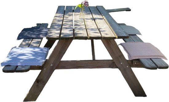 Zitkussen Stoel - Zalm - 40 cm x 40 cm x 2 cm - Geschikt voor Binnen en Buiten - Waterafstotend Materiaal - Kussentje - Stoelkussen