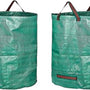 Tuinafvalzak - Set van 2 - Groen - 2x 272 liter - 77 x 67 cm - Tuinafvalemmer - Tuinafvalzakken opvouwbaar - Tuinzak