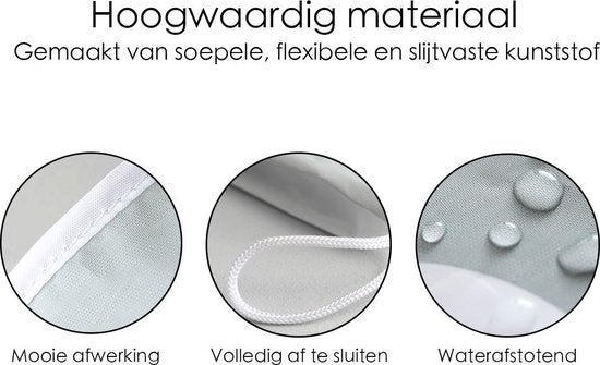 Speelgoedzak XL - Blauw - Opbergzak Speelgoed - Multifunctionele XL Opbergtas - Speelgoed Opberger Opbergzak - Kleding Waszak - Lichtblauw