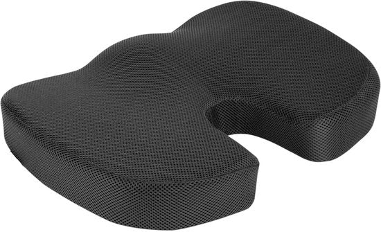 U-Vorm Zitkussen – Donutkussen - Memory Foam – Ademend