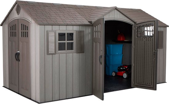 Lifetime - LG60318 - Tuinhuis - Tuinschuur - 244 x 244 x 457 cm
