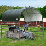 ShelterLogic® weidetent Overkapping Zonder onder frame SL51523 - 370x370x160cm