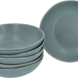 Aardewerk Servies Spring Grey 6 persoons 18-delig