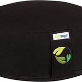 Ecoyogi meditatiekussen rond - laag (10-12cm)