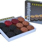 Carrom speelstenen set Surco hout+Striker