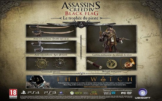 Ubisoft Assassins Creed 4 Black Flag - Skull Edition (PS3)