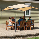ShelterLogic® Paviljoen Pacifia Pergola - Partytent - 317x317 cm - Beige
