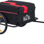 Fietsaanhanger met 20 inch wielen - Zwart/Rood