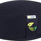 Ecoyogi meditatiekussen rond - laag (10-12cm)