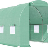 4goodz Tunnelserre Foliekas met Gaasplastic 445xx190 cm