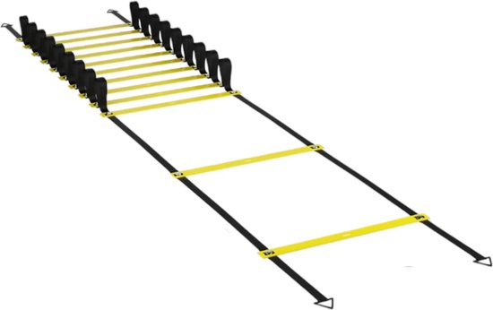 Voetbal Trainingsset - Complete set - Trainingsmateriaal - Speedladder, Parachute, Trainingshoedjes en Pionnen - Voetbal training set - Springtouw