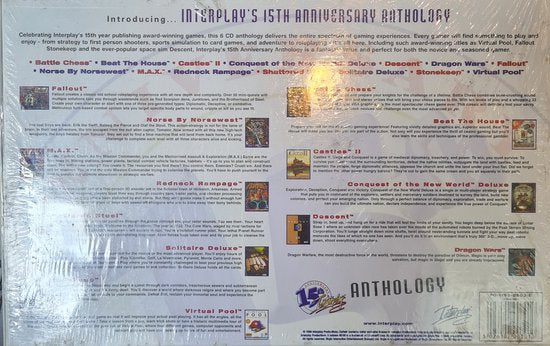 Interplay 15th Anniversary Box (1999) - Big Box -PC