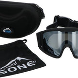 5one® Alpine 4 Silver Skibril met anti-condens en bewaarcase - UV 400
