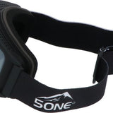 5one® Alpine 4 Silver Skibril met anti-condens en bewaarcase - UV 400