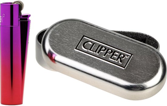 Clipper - Metal Vuursteen aansteker - + Giftbox