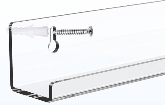 LP houder - 6 stuks - Transparant - Houder voor LP's - LP organizer voor aan de Muur