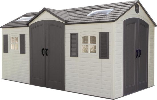 Lifetime - LG24000 - Tuinhuis - Tuinschuur - 244 x 244 x 457 cm