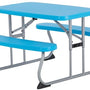 Lifetime® Kindertafel Opvouwbaar - Picknickset voor binnen en buiten - Blauw