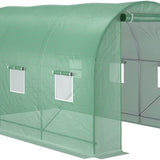 4goodz Tunnelserre Foliekas met Gaasplastic 350x200 cm