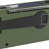 Noodradio - & Hand Crank Powerbank - AM-FM-WB Emergency Radio - & - Groen