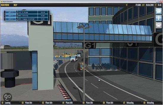 Vliegveld Simulator