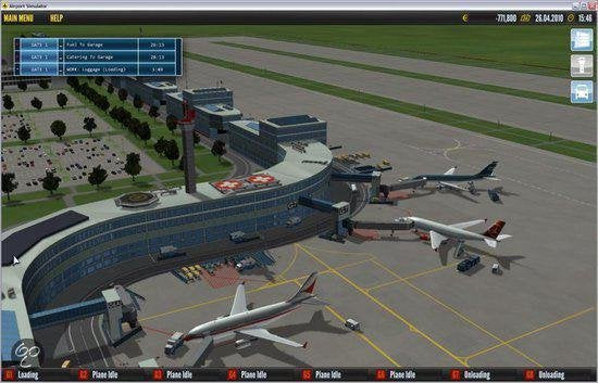 Vliegveld Simulator