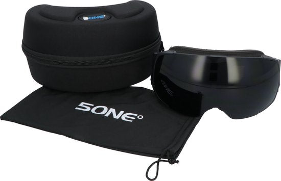 5one® Alpine 9 - Skibril met 2 Verwisselbare Lenzen - en Oranje