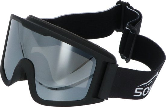 5one® Alpine 4 Silver Skibril met anti-condens en bewaarcase - UV 400