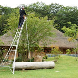 Niwaki Driepoot Tuinladder 360 cm Snoeiladder Tripod Ladder - Plukladder NW03600