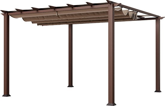 Paragon Outdoor - ST02003 - Paviljoen - Pergola - Partytent - 235 x 350 x 350 cm
