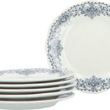 Serviesset Cottage 6 persoons - Klassiek Servies Porselein 18-delig