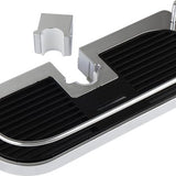 4Goodz zwart chromen doucheplank voor douchestang 30x12x5cm
