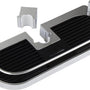 4Goodz zwart chromen doucheplank voor douchestang 30x12x5cm