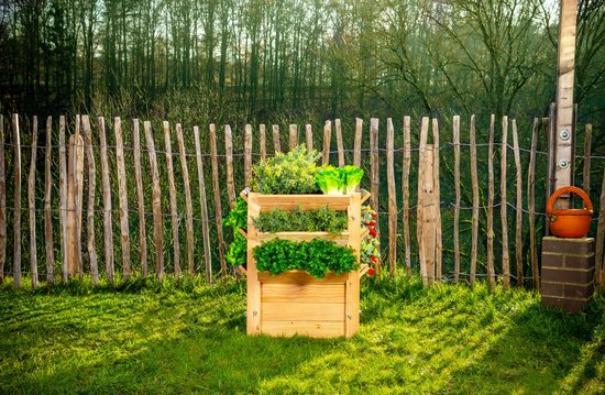 Westmann verhoogde plantenbak Premium L - 66x66x73 cm