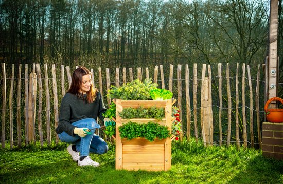 Westmann verhoogde plantenbak Premium L - 66x66x73 cm