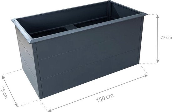 Westmann Plantenbak WMHPS771510 - Bloembak - 150 x 75 x 77 cm