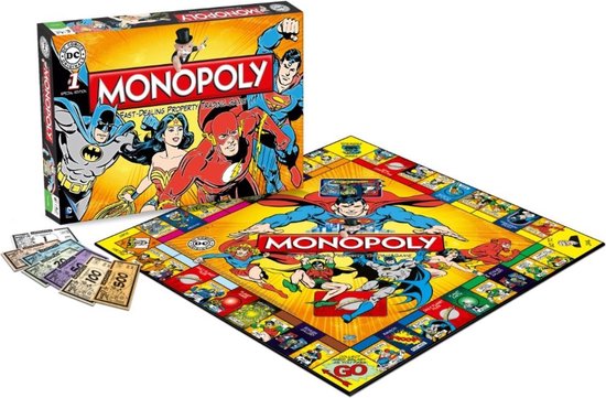 Monopoly DC Comics Retro