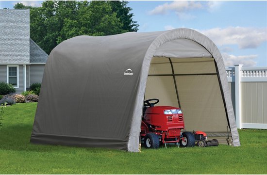 ShelterLogic® Folietent garagetent - 300x300x240 cm - Grijs
