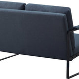 Zitbank voor 2 Personen - Blauw - 125 x 80 x 77 cm - Loveseat - Stijlvol en Comfortabel voor Elk Interieur